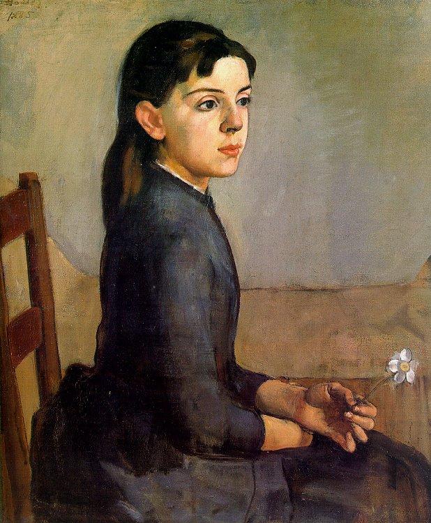 Ferdinand Hodler Portrait of Louise-Delphine Duchosal Germany oil painting art